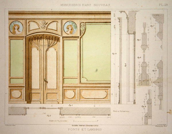 Porte et plinthe, illustration de 
