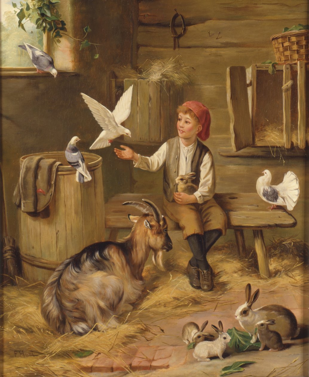 Amis de la ferme - F. Hunt