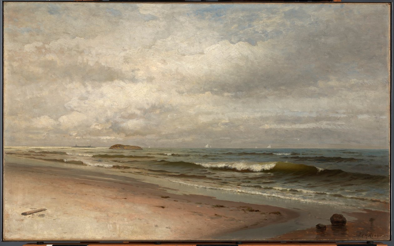 Plage de Bass Rocks, Gloucester, Massachusetts - F. K. M. Rehn