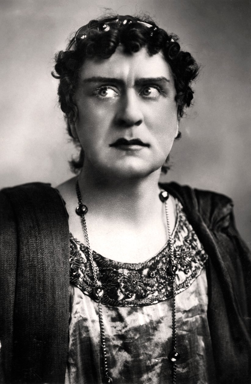 Herbert Beerbohm Tree 1853-1917, acteur anglais, 1906 - F. W. Burford