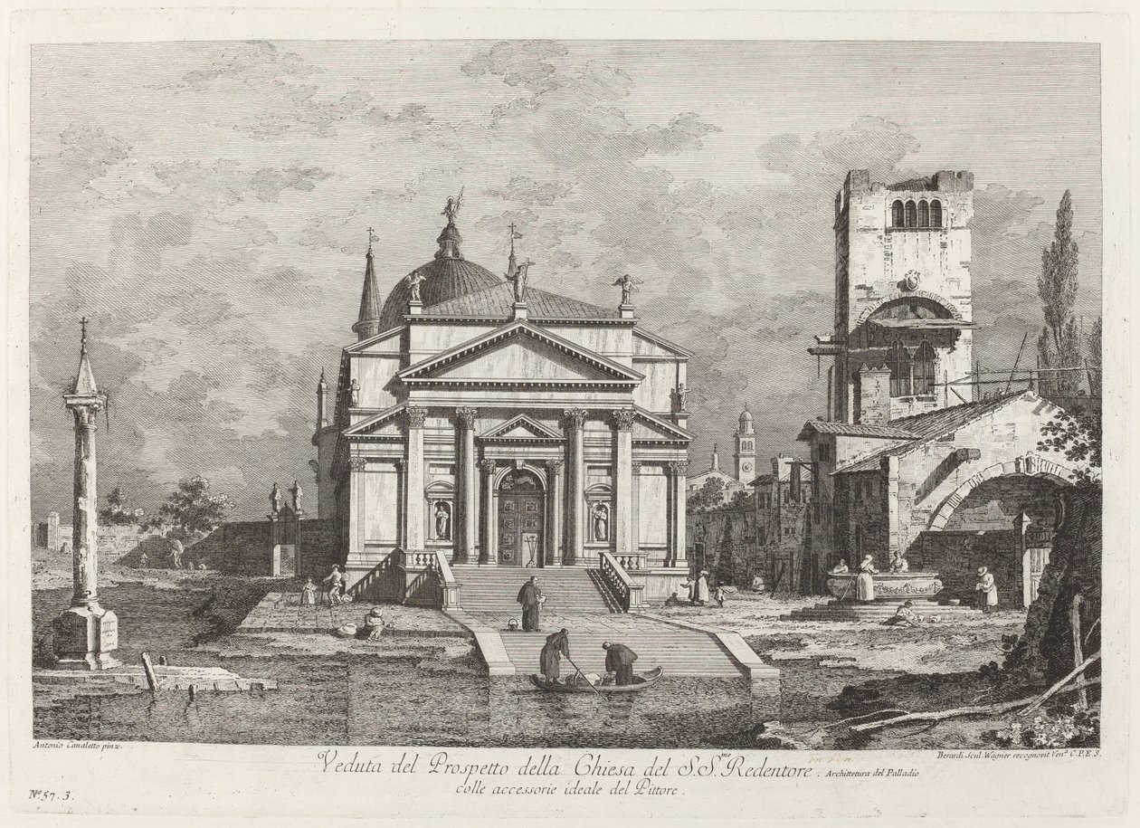 Vue de la façade de l