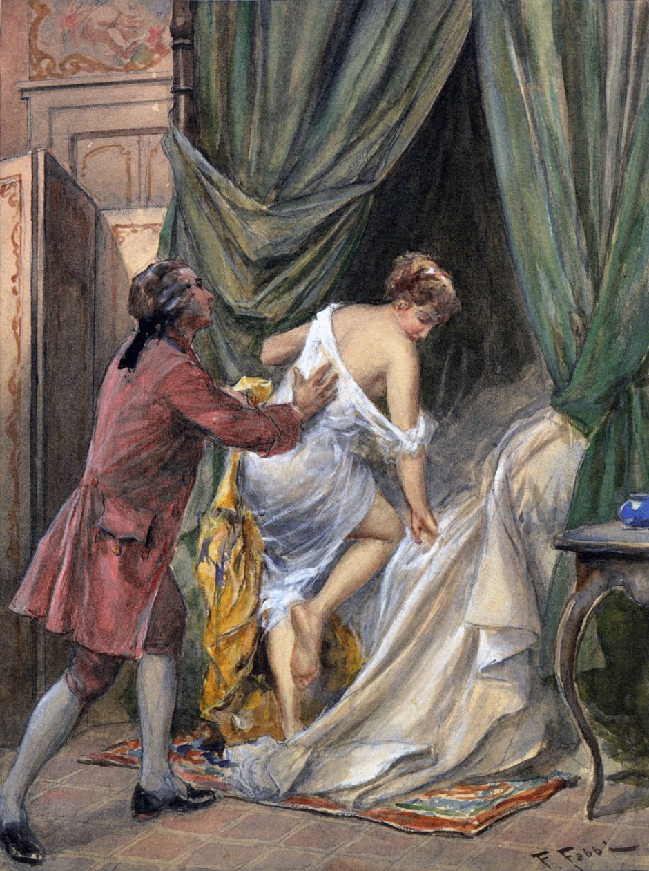 Giovanni Giacomo Casanova, extrait des "Mémoires de Casanova". - Fabio Fabbi