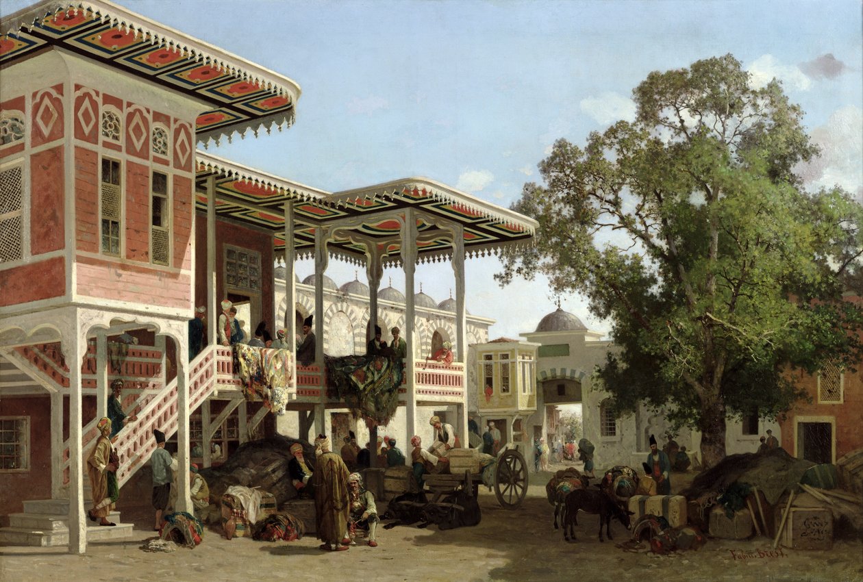 Un caravansérail à Trébizonde - Fabius Brest