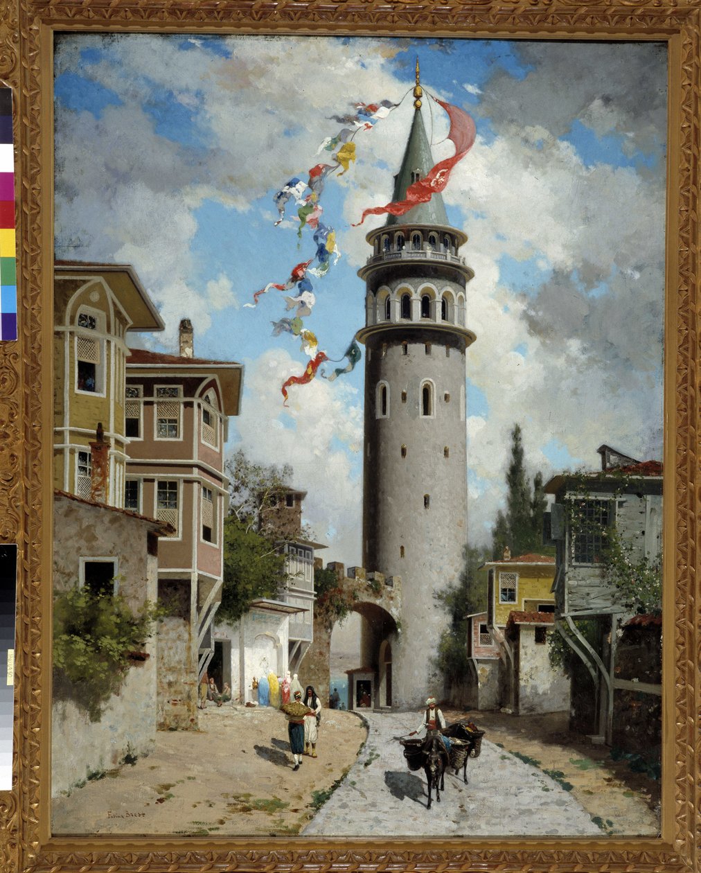 Vue de la tour de Galata à Constantinople - Fabius Brest