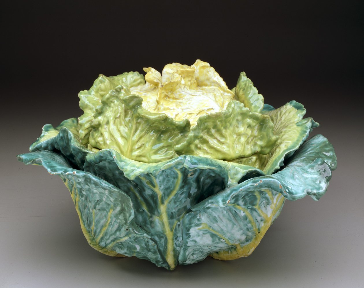 Soupière "Chou" et couvercle, c.1755 - Factory Sceaux