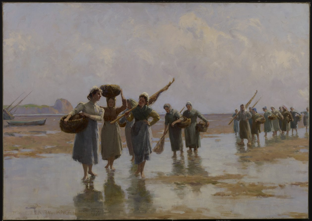 Femmes sur la plage, 1897 - Farquhar McGillivray Knowles