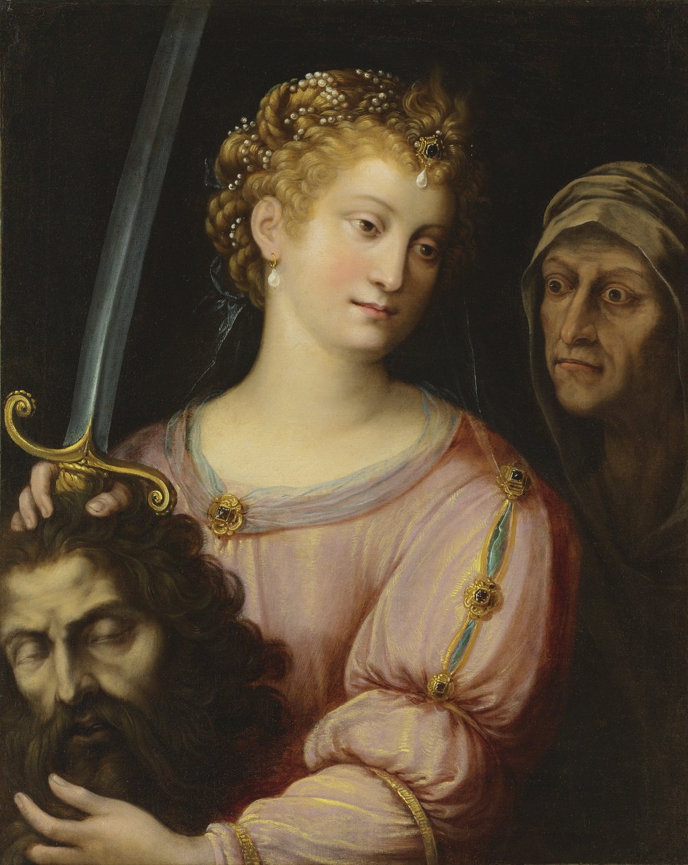 Judith avec la tête d