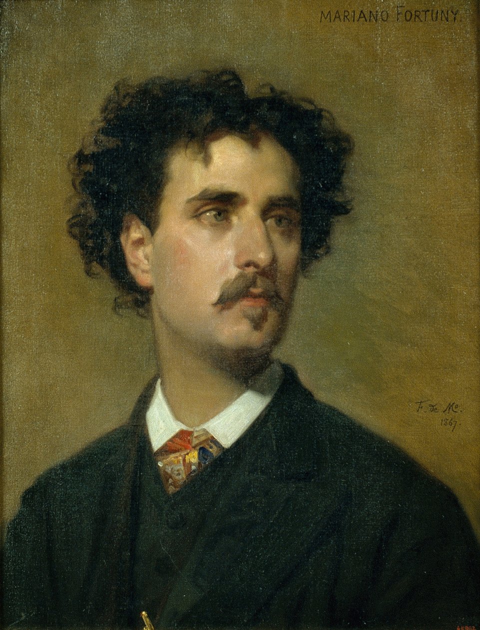 Portrait de Marià Fortuny - Federico de Madrazo y Kuntz