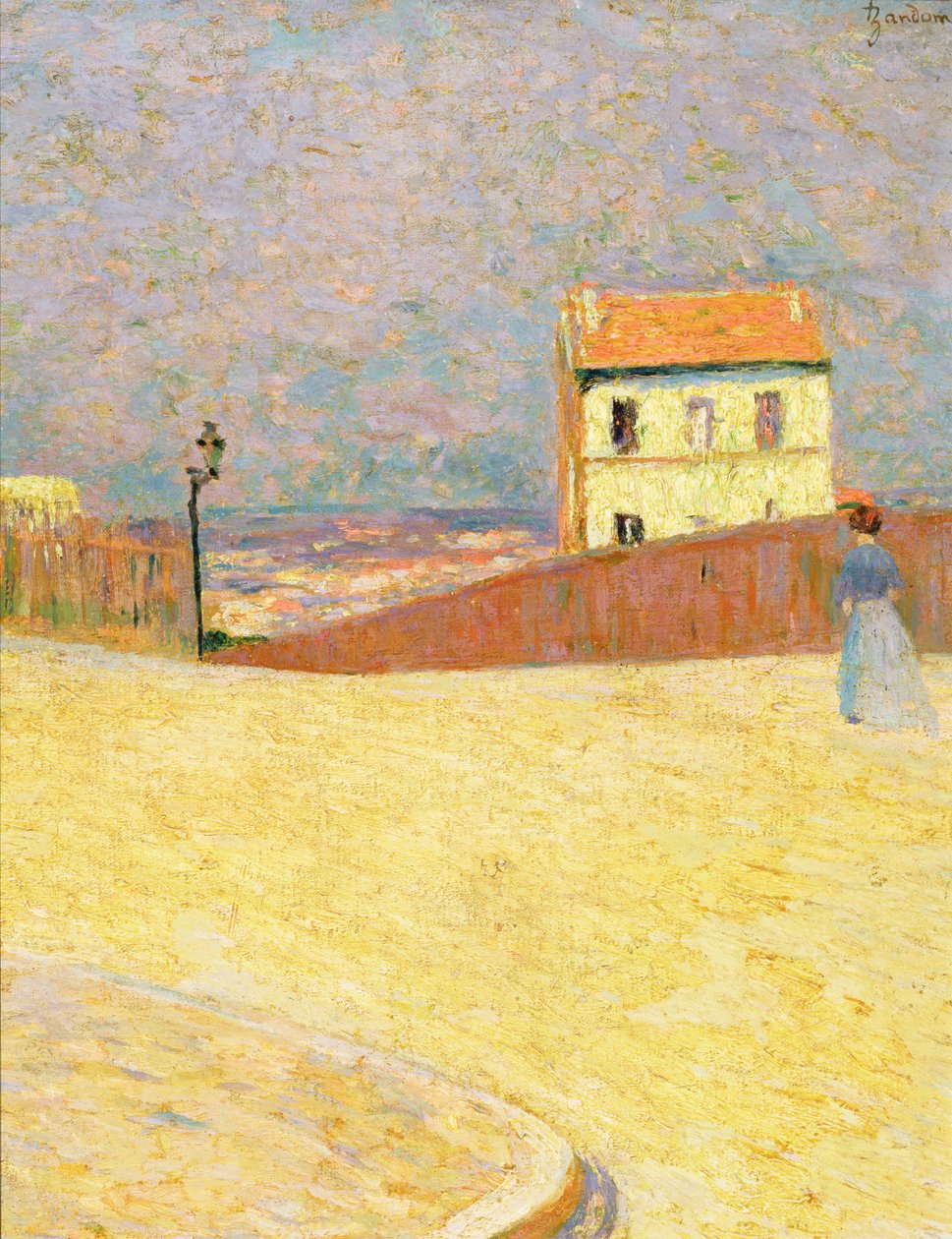Cottage à Montmartre - Federigo Zandomeneghi