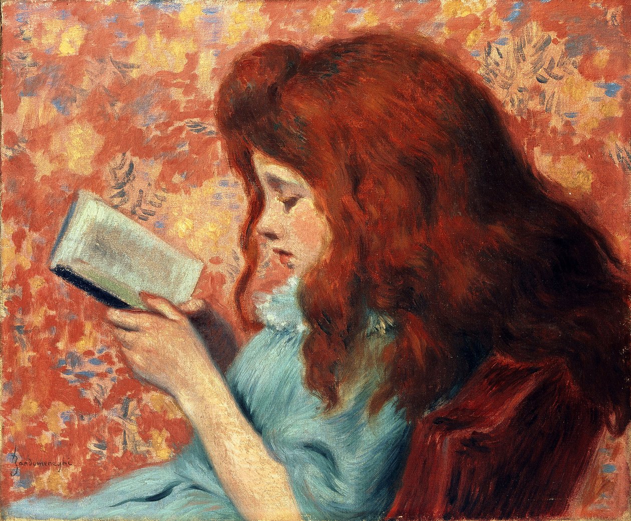 Petite fille aux cheveux roux - Federigo Zandomeneghi