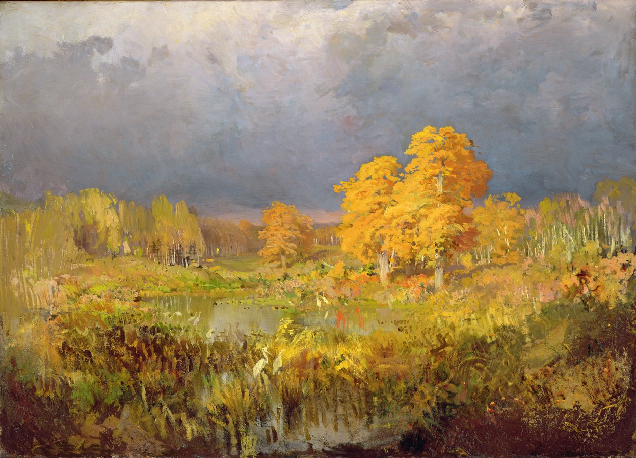Marais Forestier en Automne, c.1872 - Fedor Aleksandrovich Vasiliev