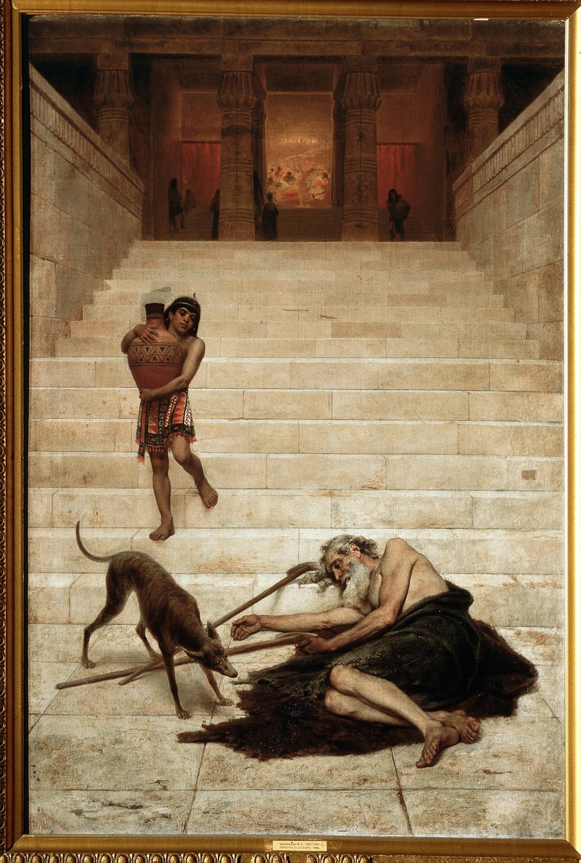 La résurrection de Lazare - Fedor Andreevich Bronnikov