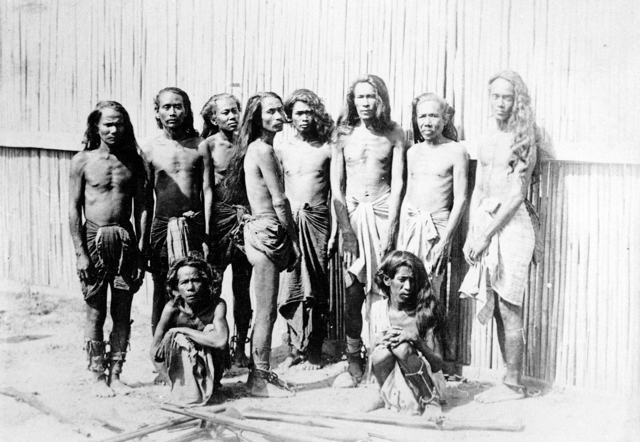 Dacoits capturés dans la jungle de Ye U, vers 1880 - Felice Beato