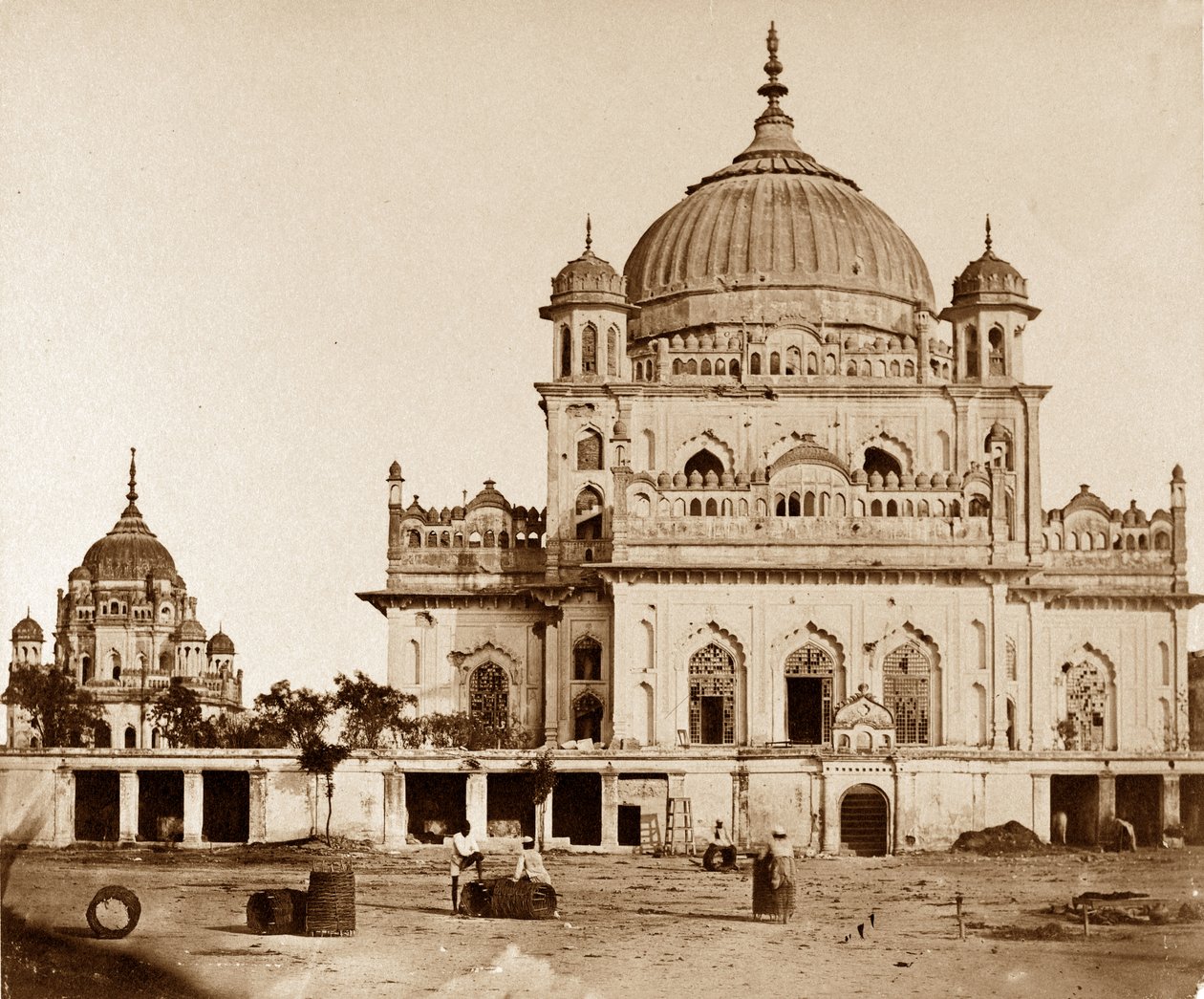 Petite mosquée dans le Kaiserbagh, Lucknow - Felice Beato