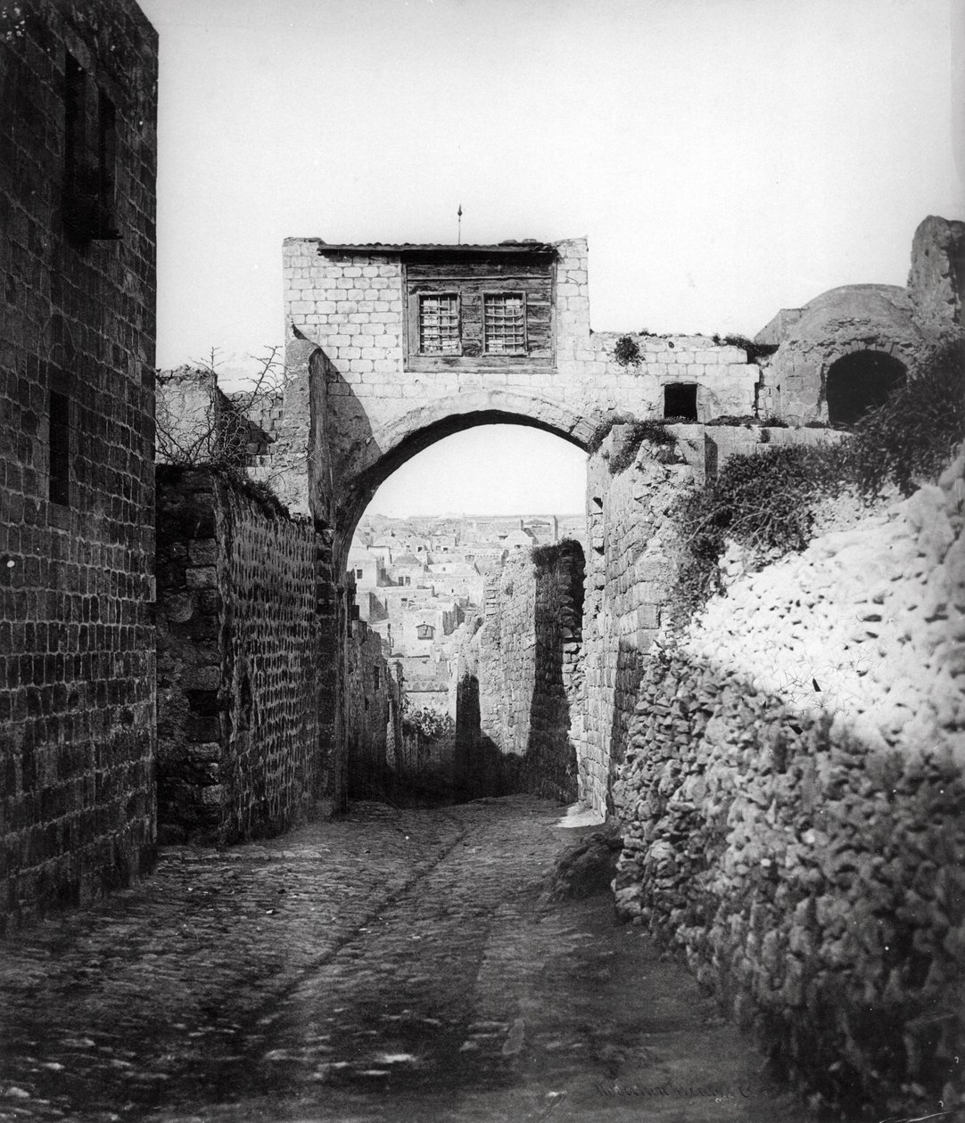 Arc Ecce Homo, 1857 - Felice Beato