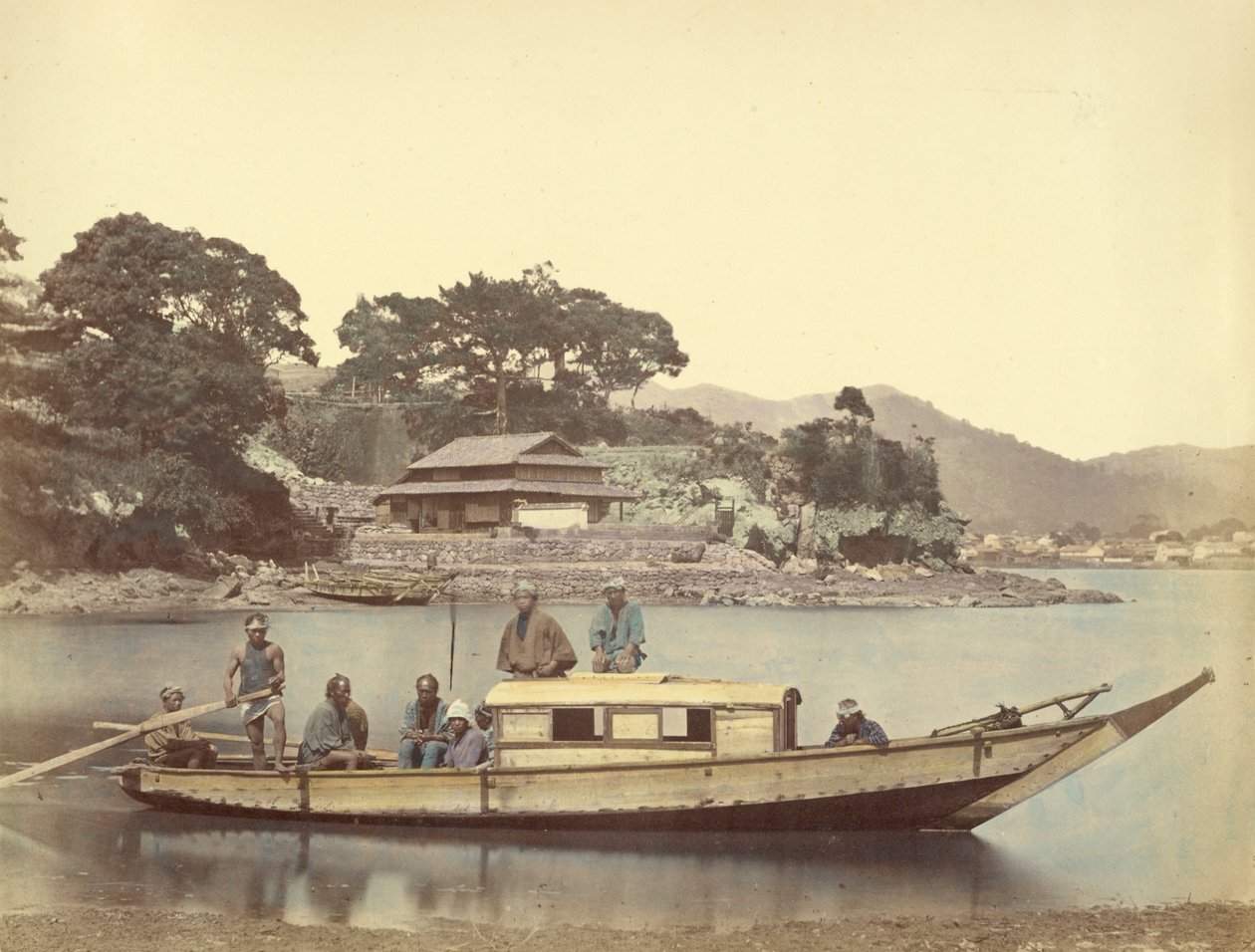 Péniche - Felice Beato