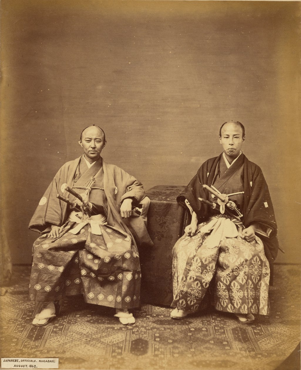 [Responsables japonais, Nagasaki] - Felice Beato