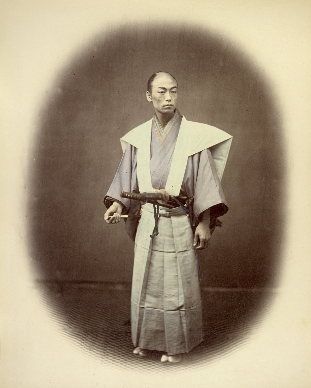 Yakonin japonais en tenue de cérémonie - Felice Beato