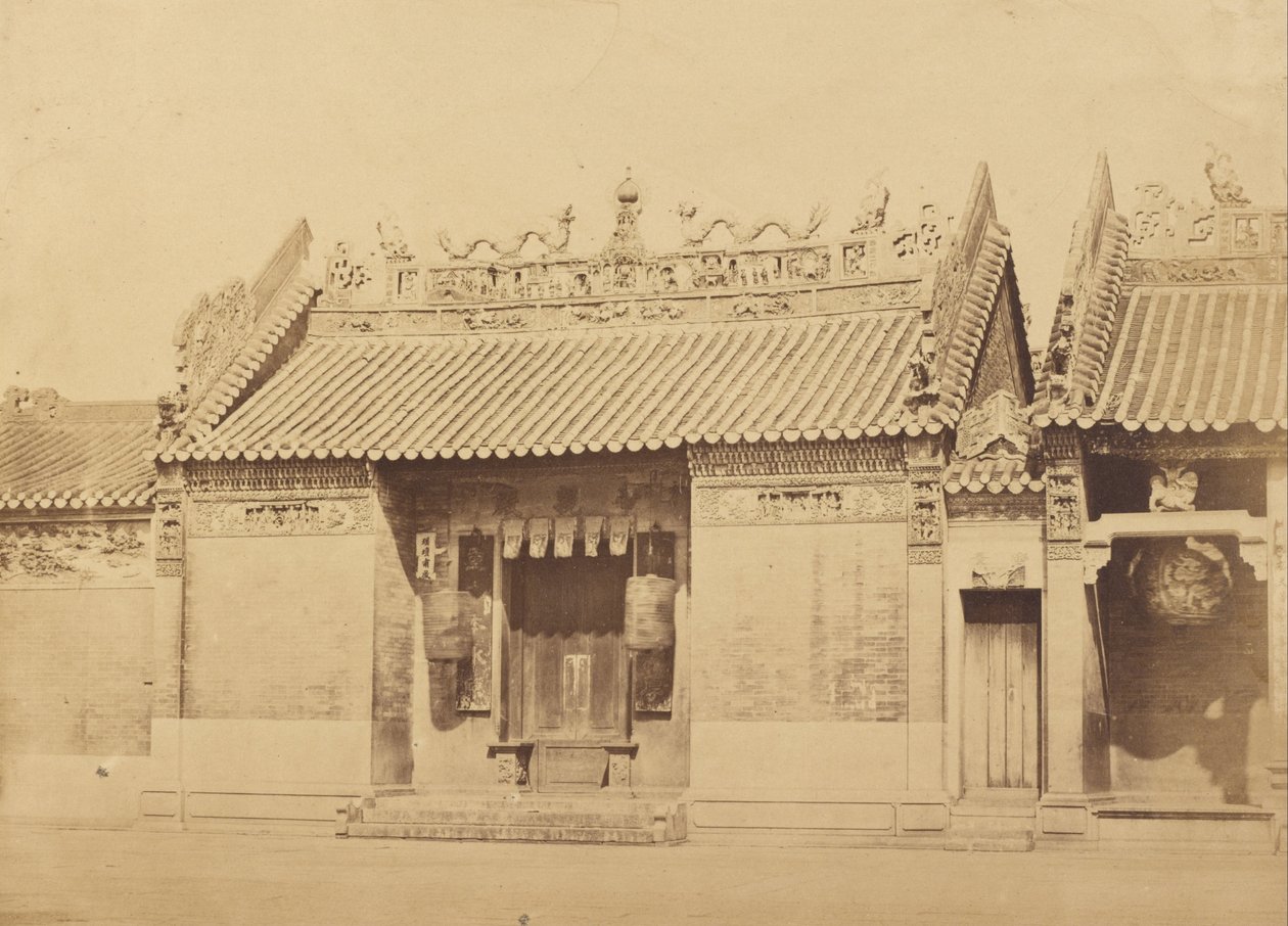 Maison de Joss, Canton - Felice Beato