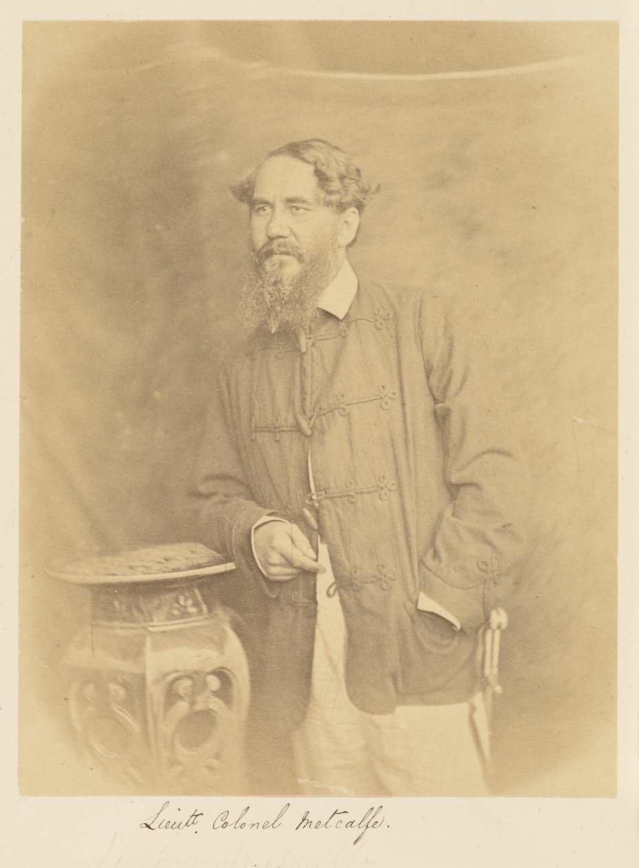 Lieutenant-colonel Metcalfe - Felice Beato