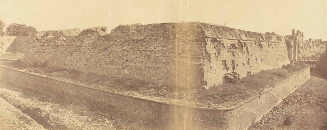 Brèche principale et porte et bastion de Cachemire - Felice Beato