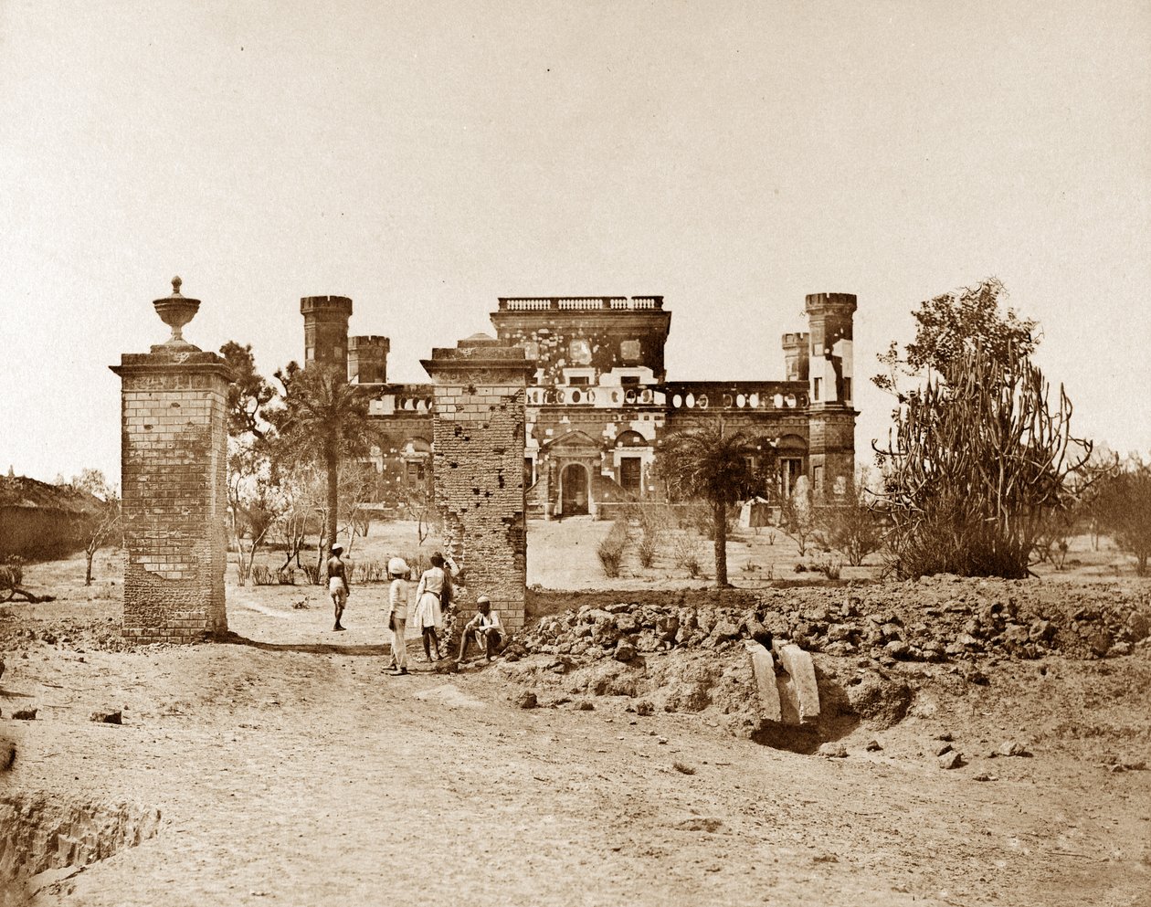Mess House du 32e Régiment - Felice Beato