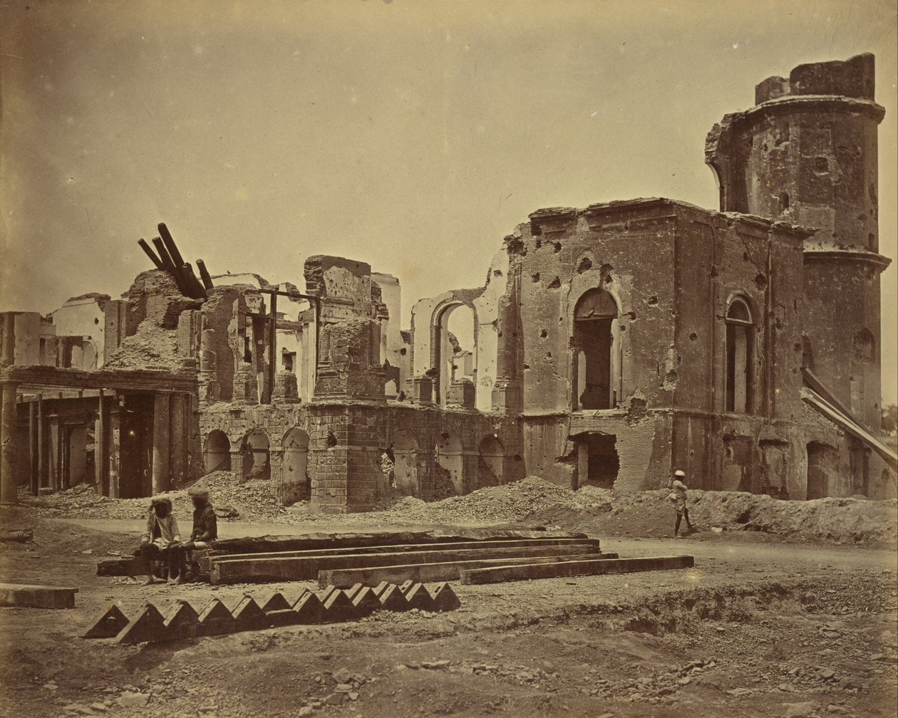 Ruines de la Résidence - Felice Beato