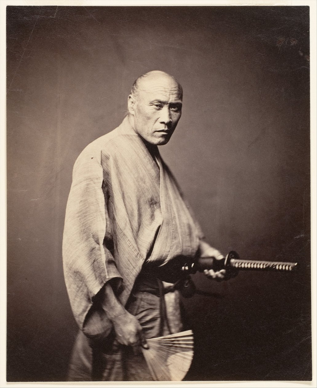Samurai, Yokohama - Felice Beato