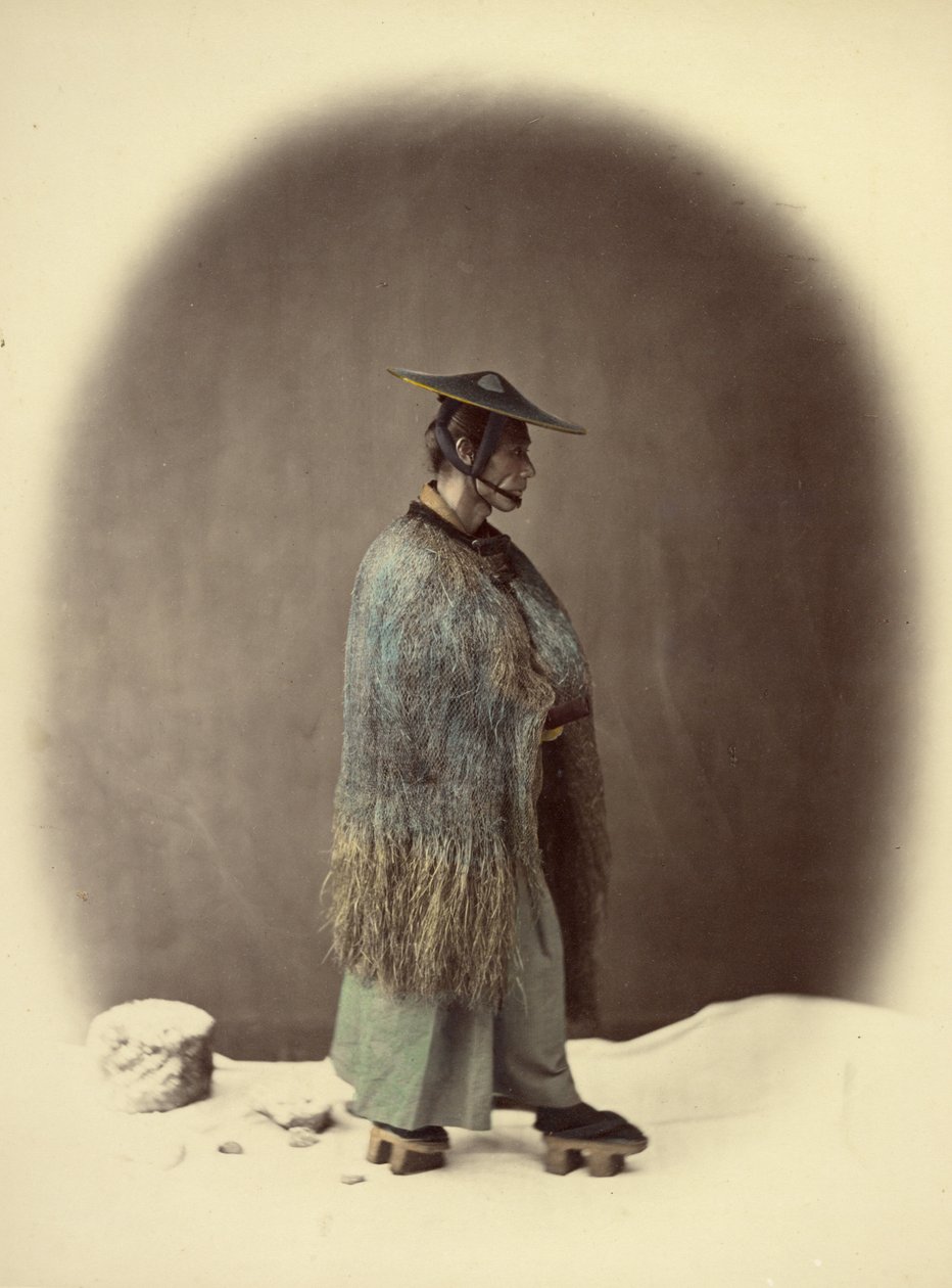 Manteau de pluie en paille - Felice Beato