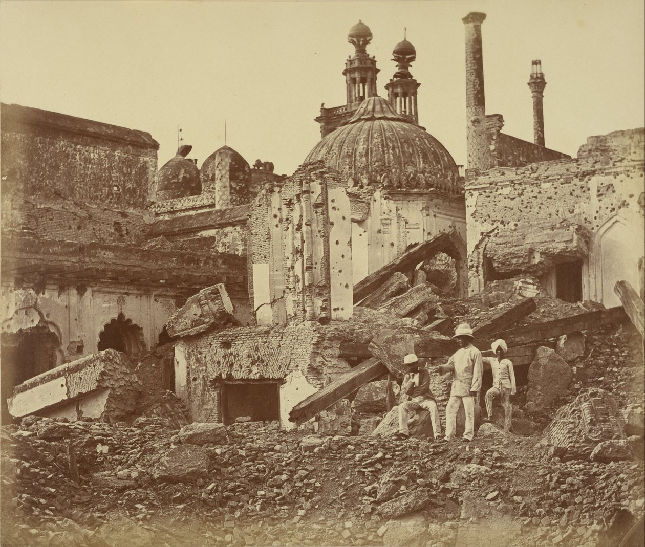 La Mine dans le Chattar Manzil Explosée par l