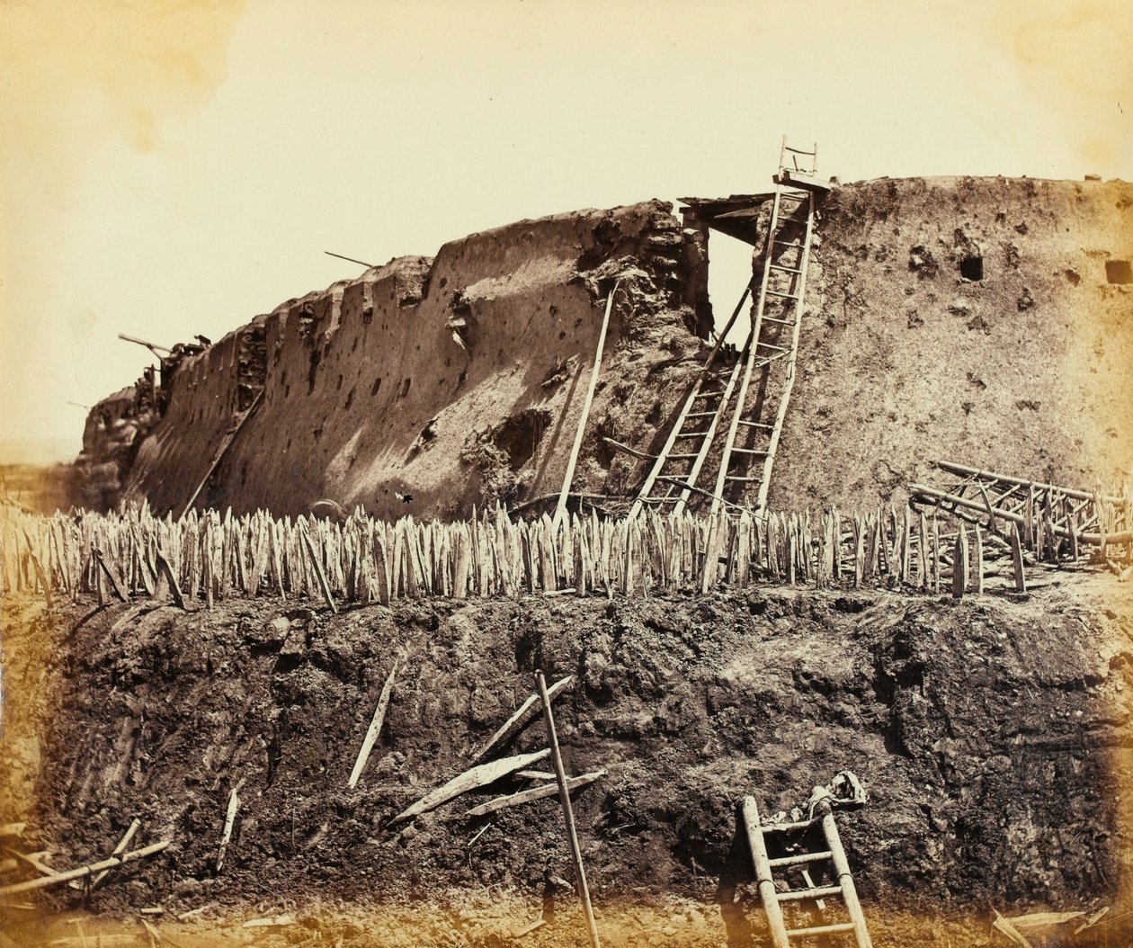 Le fort nord de Taku, Chine, 1860 - Felice Beato