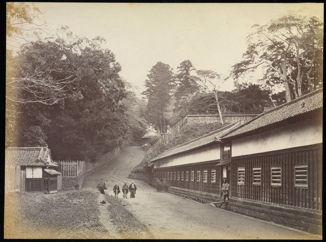Le palais des Satsuma, Yedo - Felice Beato