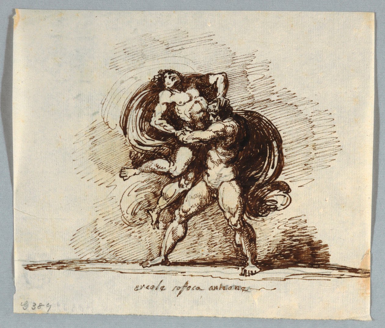 Hercule et Antée - Felice Giani