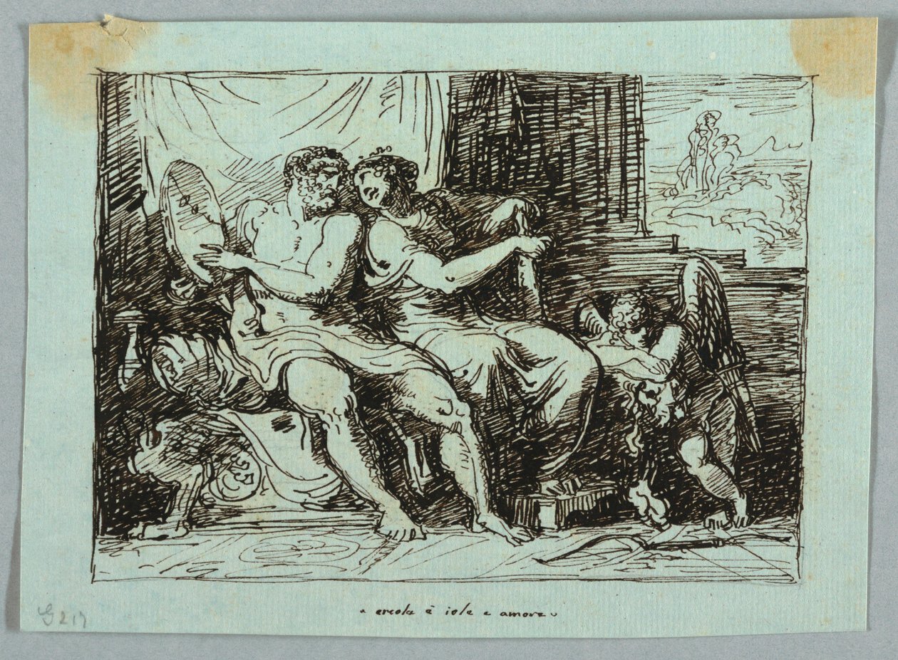 Hercule et Iole - Felice Giani