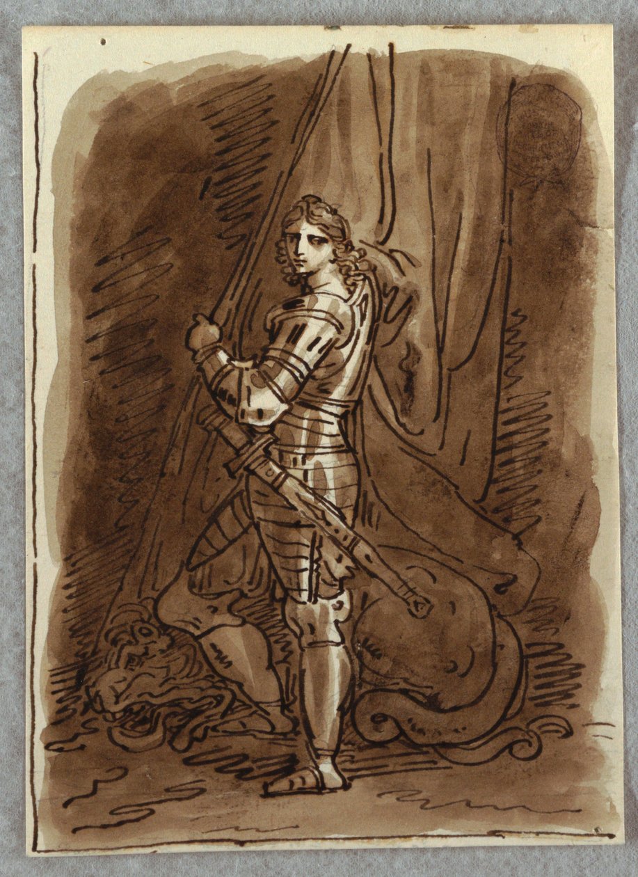 Saint Georges, détail d