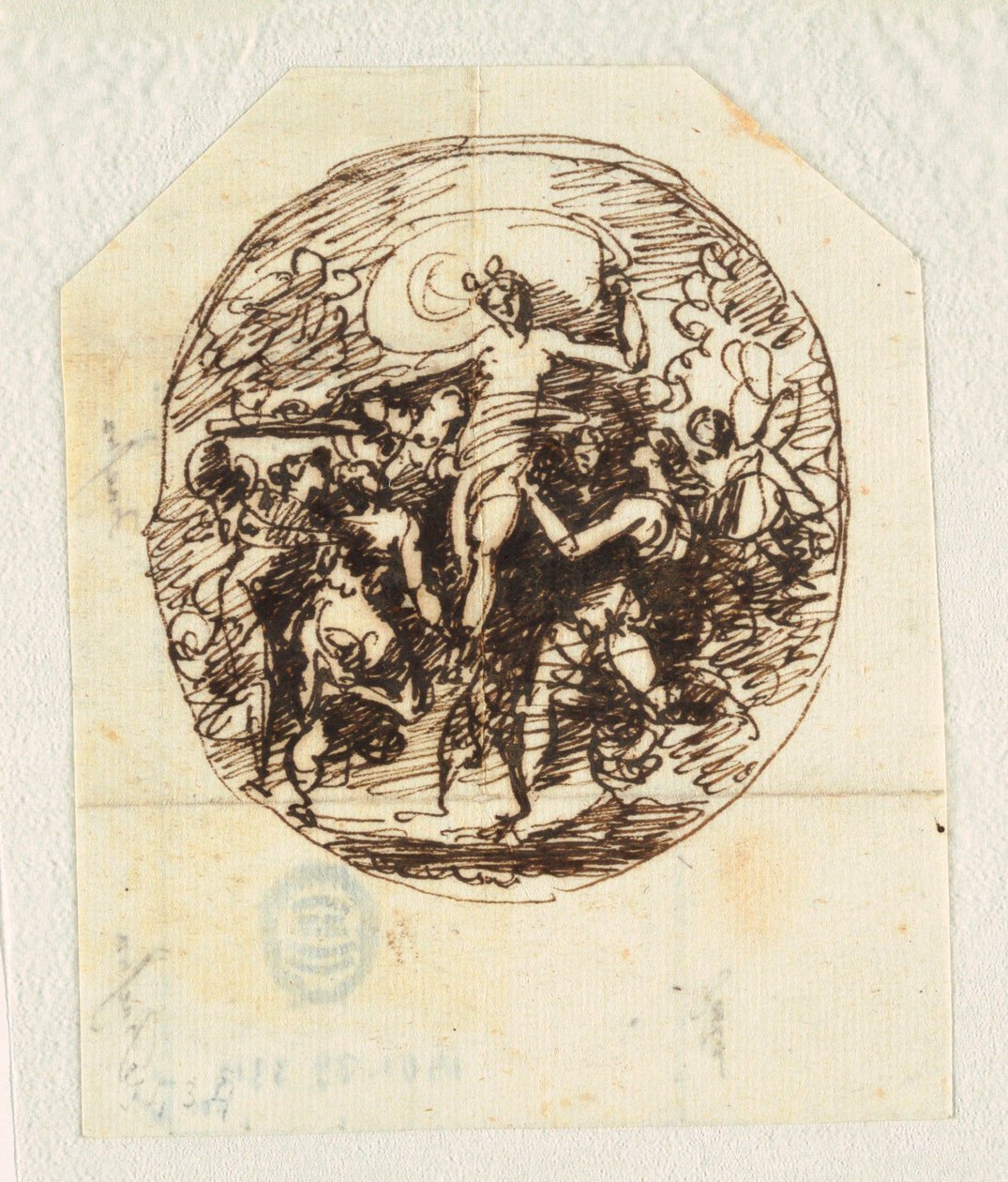 Le triomphe de Vénus conçu pour la chambre du Palazzo Milzetti, Faenza - Felice Giani