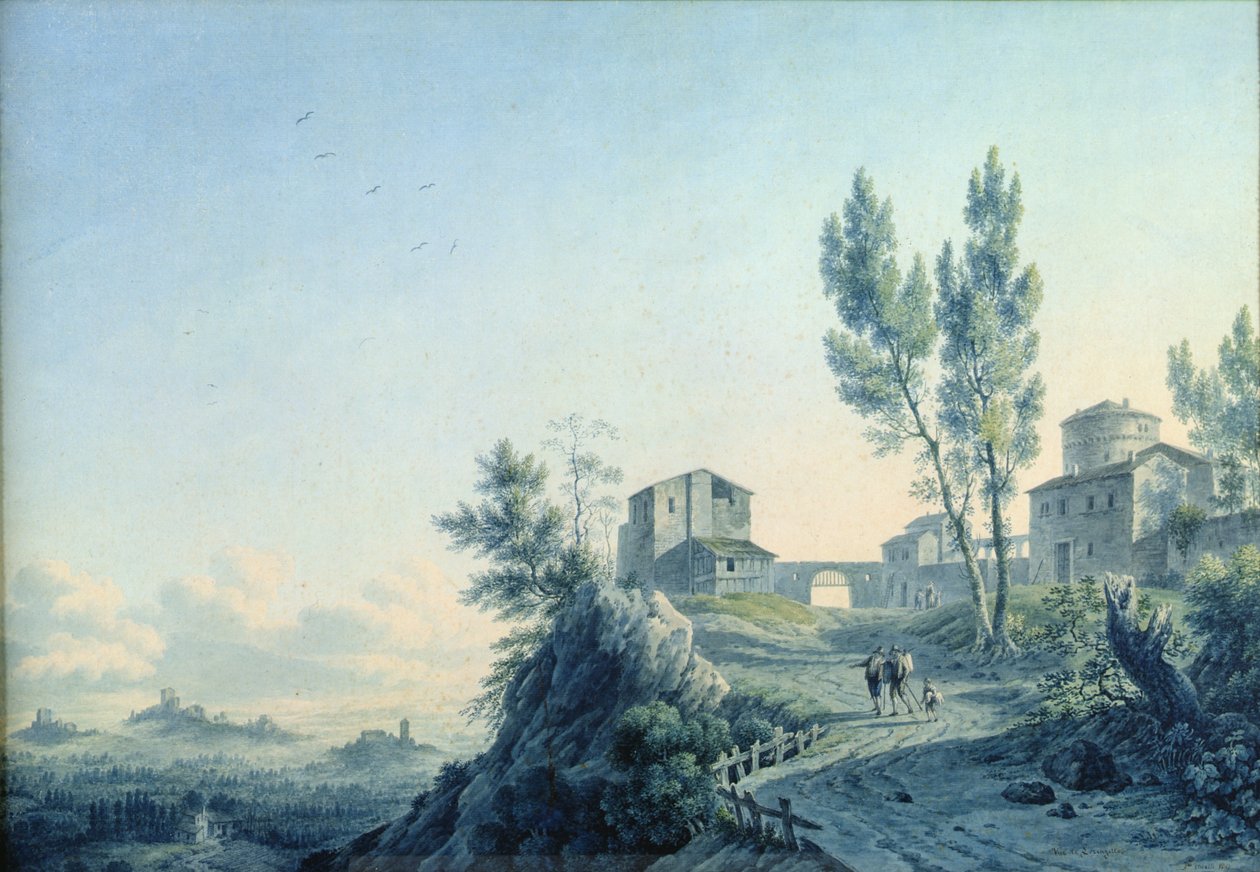 Castello di Lorenzetto, Castagneto, 1803 - Felice Marie Ferdinand Storelli
