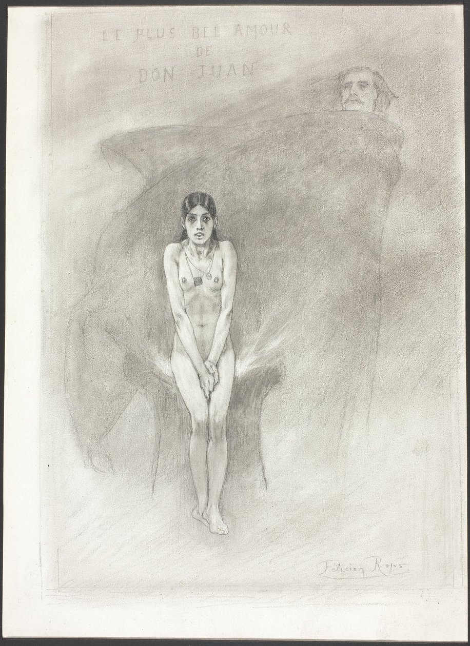 Le plus grand amour de Don Juan - Félicien Rops