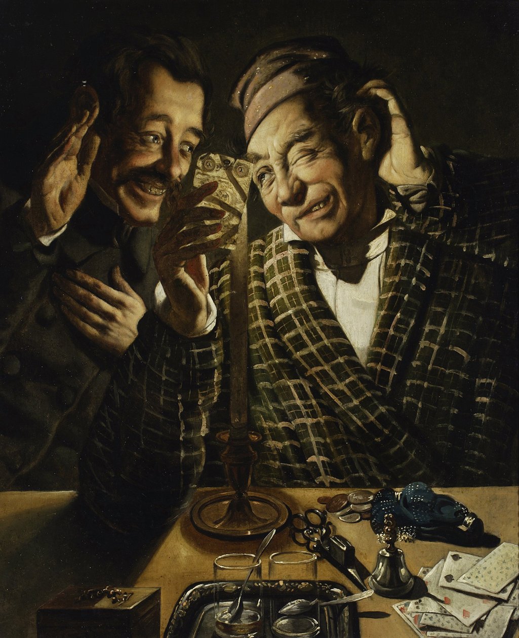 Joueurs aux chandelles - Feliks Peczarski