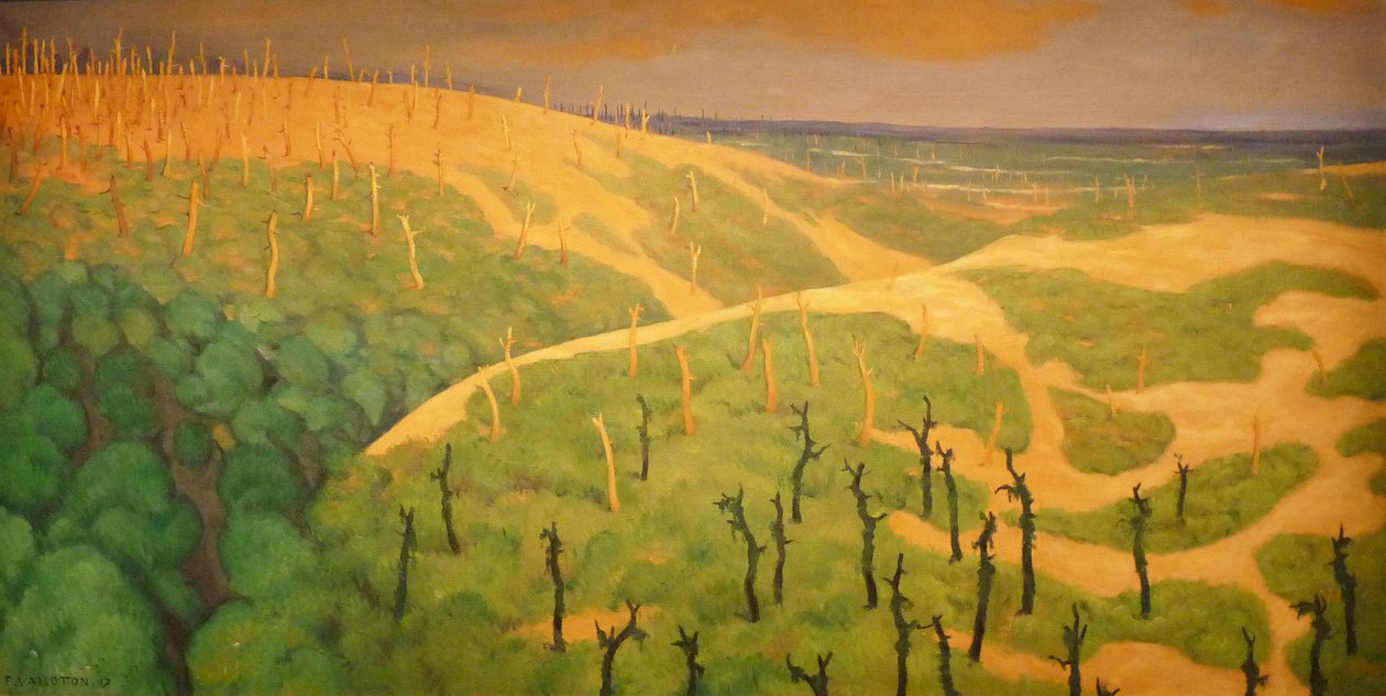 Le bois de la Gruerie et le ravin des Meurissons - Felix Edouard Vallotton