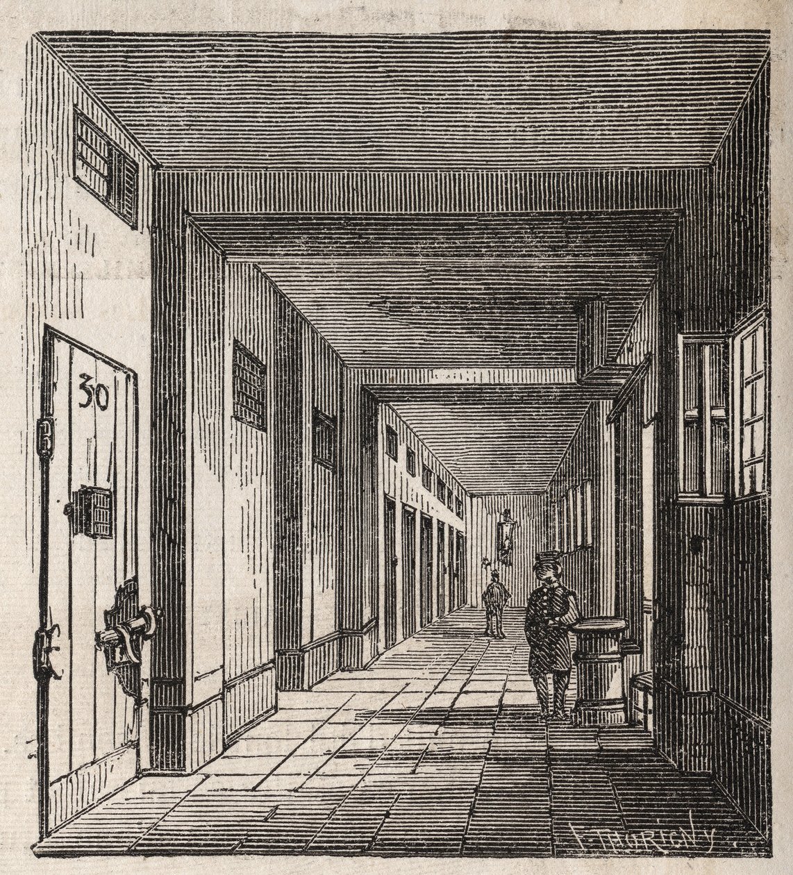 Paris - Prison de la Petite Roquette (prison pour femmes et adolescents) - Felix (after) Thorigny