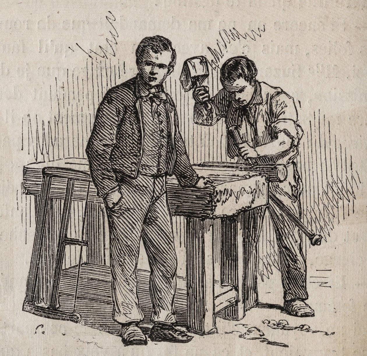 Paris - Prison de la Petite Roquette (prison pour femmes et adolescents) - Felix (after) Thorigny