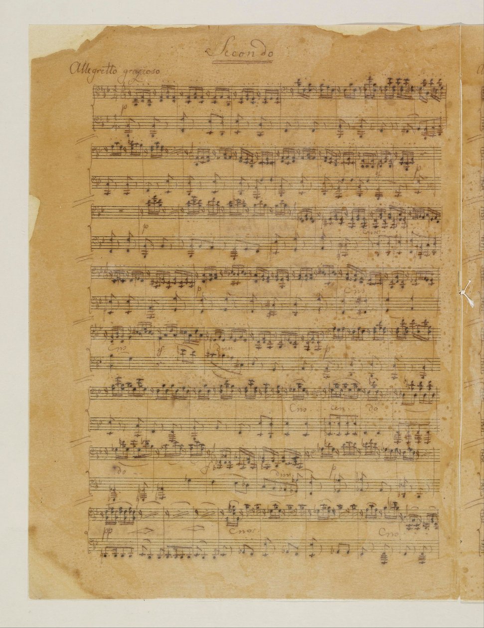 Lied ohne Worte pour Piano à Quatre Mains - Felix