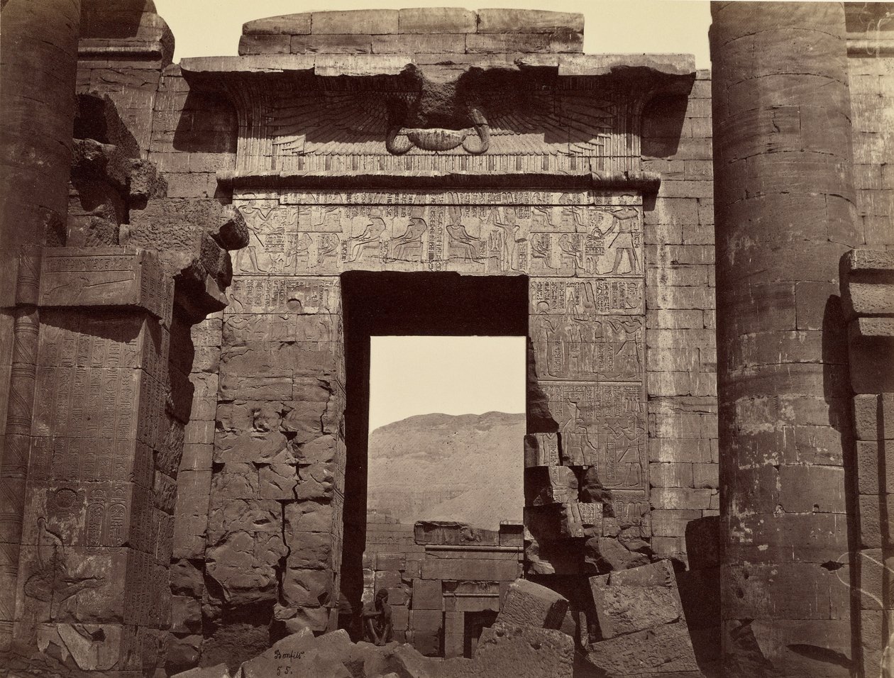 Détails de la porte d