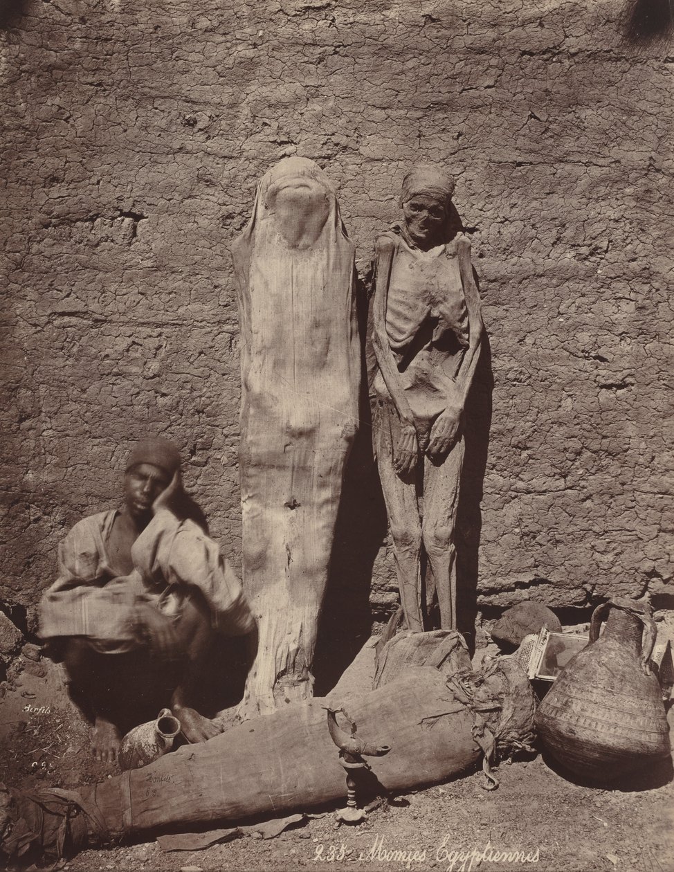 Momies égyptiennes (Mummies égyptiennes) - Félix Bonfils
