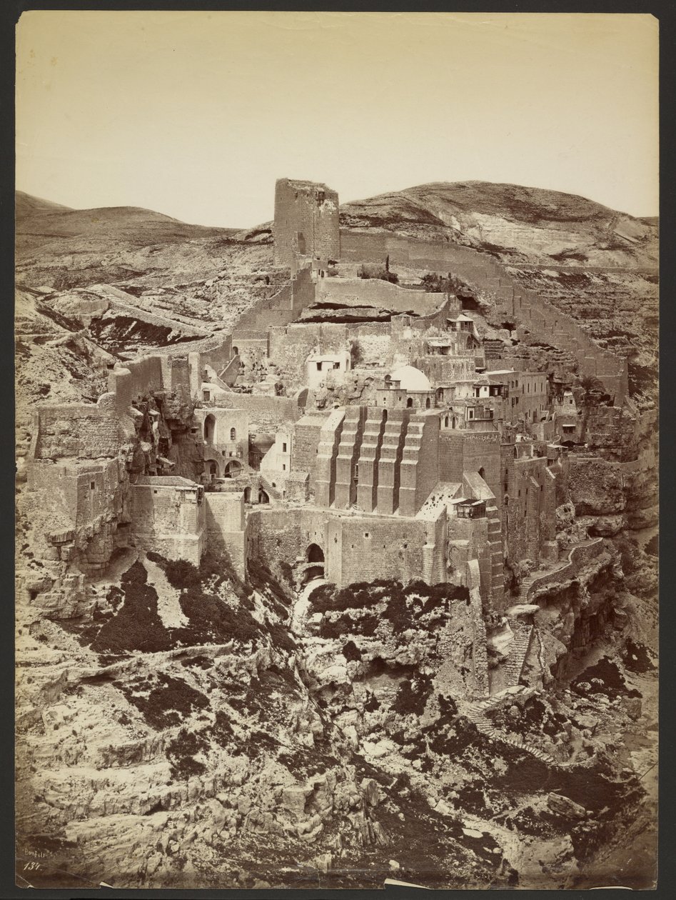 Monastère de Santa Sabba - Félix Bonfils