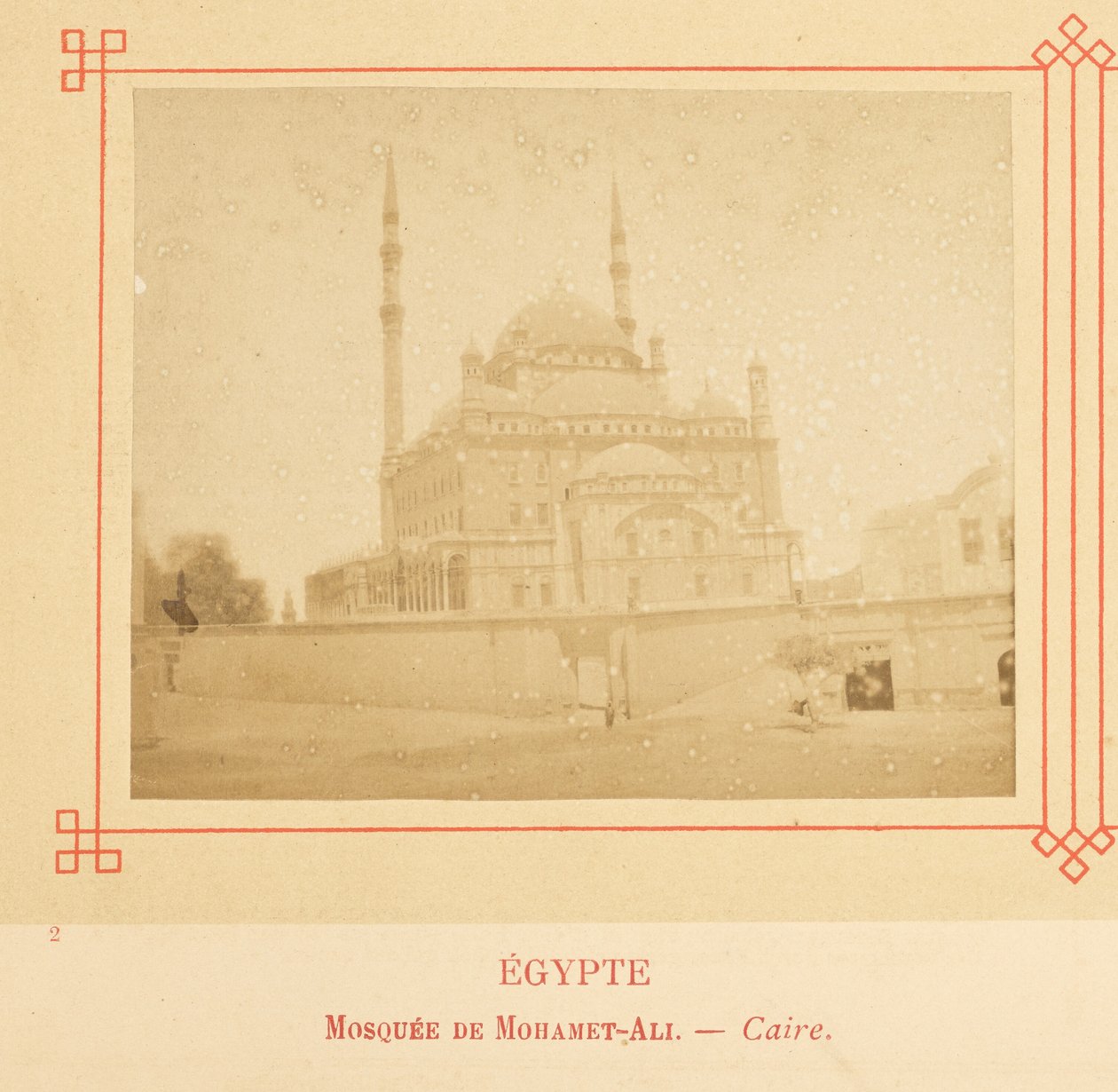 Mosquée de Mohammed Ali, Le Caire - Félix Bonfils
