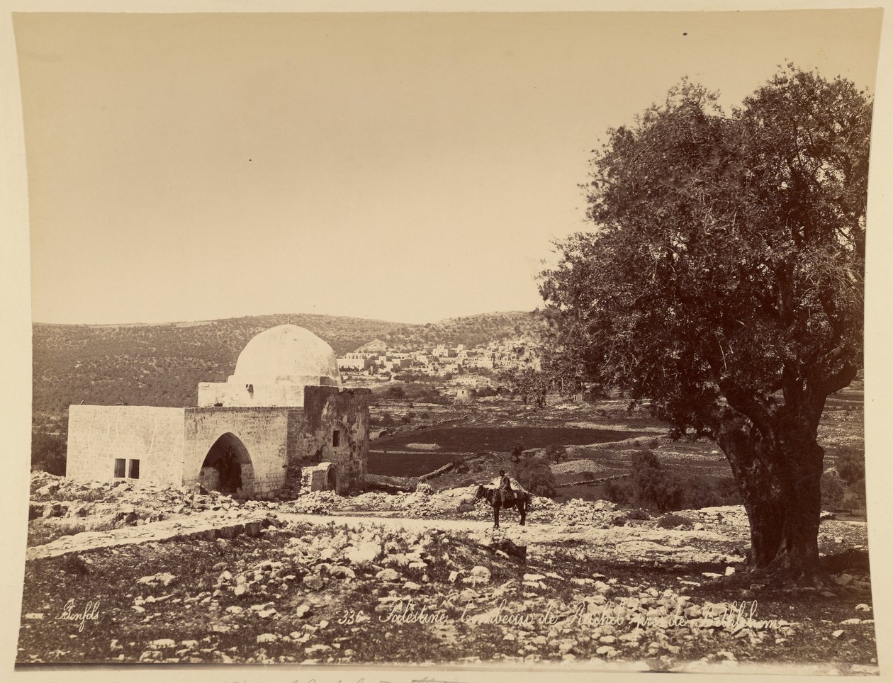 Palestine. Tombeau de Rachel, prés de Bethléhem - Félix Bonfils