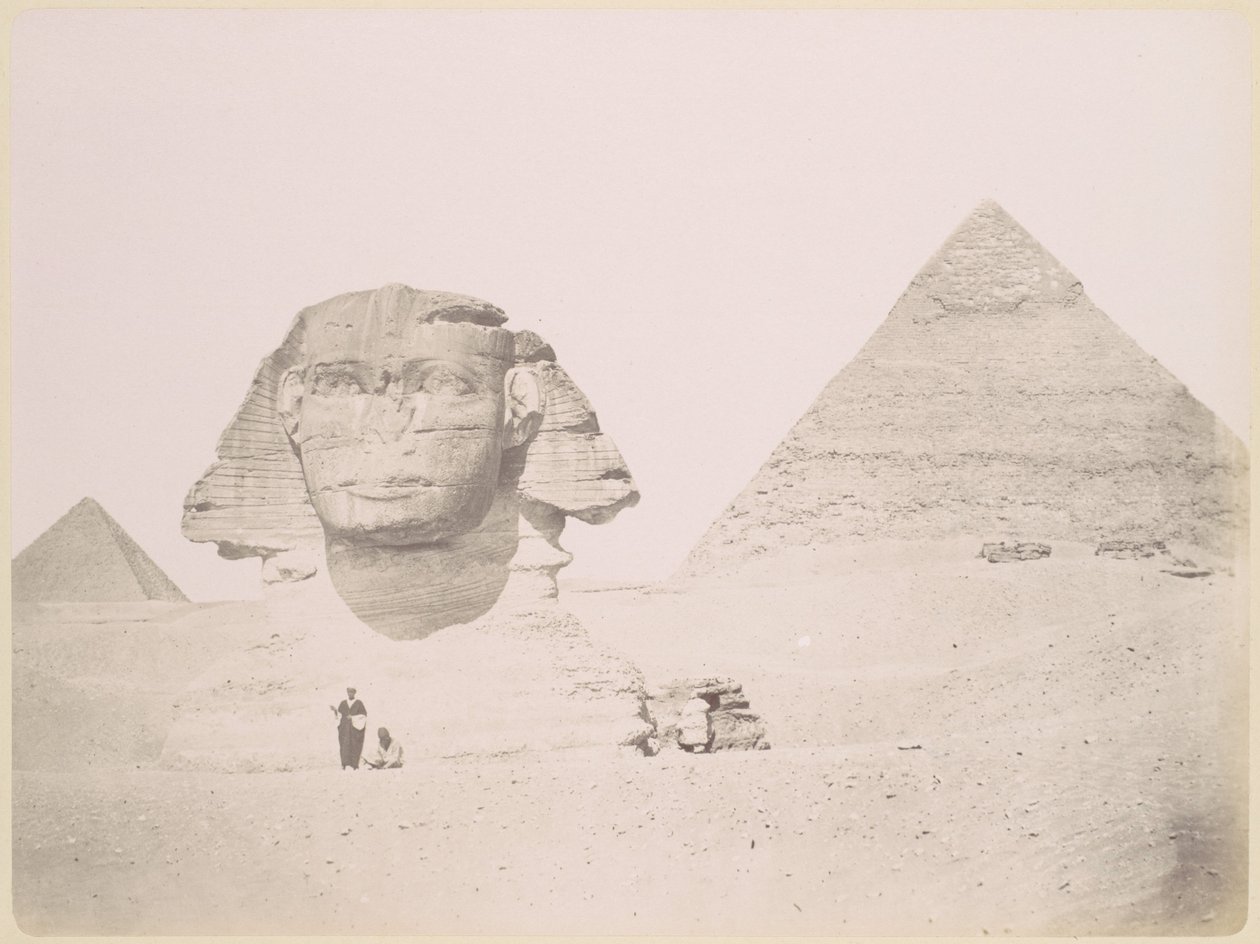 Pyramides et le Sphinx - Félix Bonfils