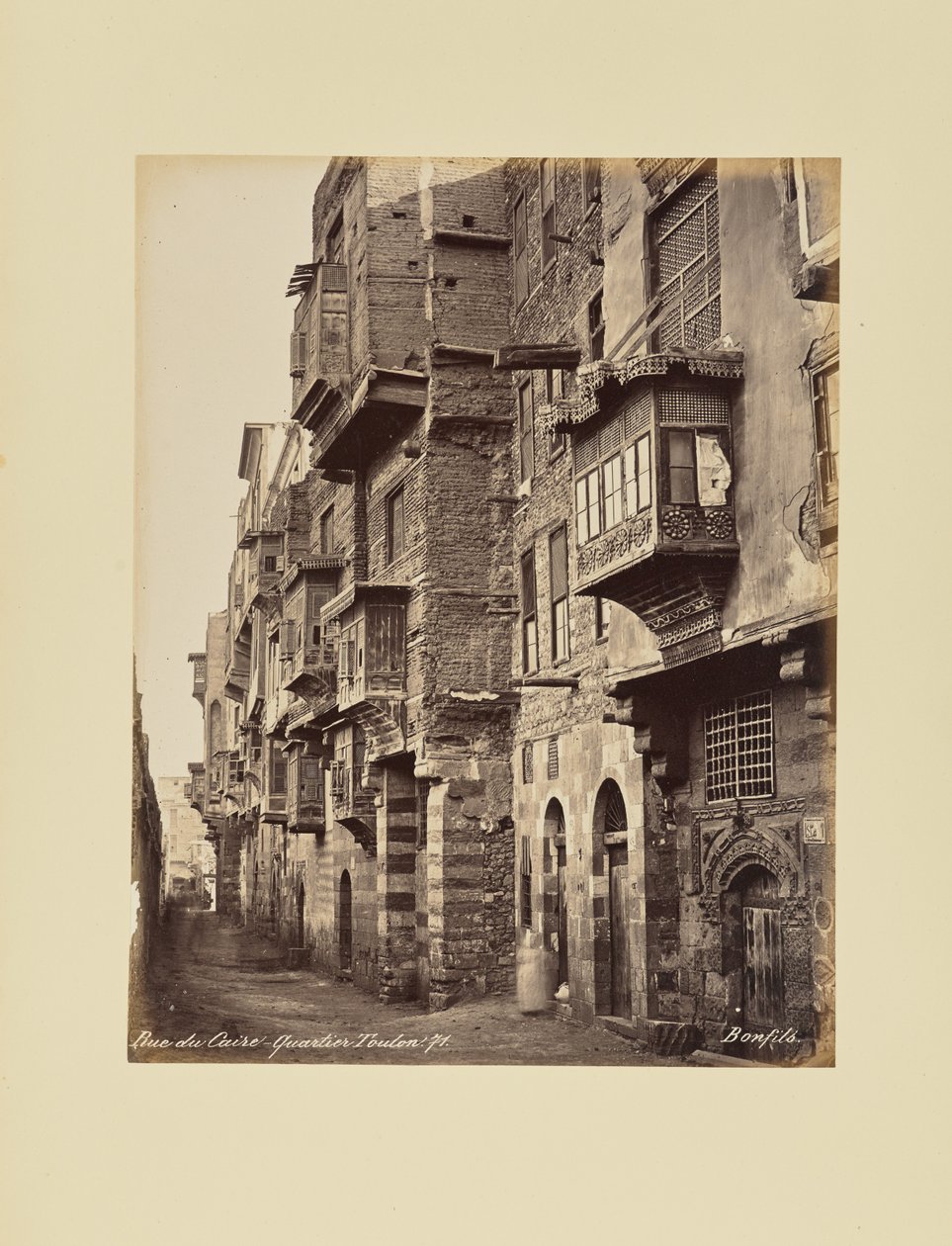 Rue du Caire - Quartier Toulon - Félix Bonfils